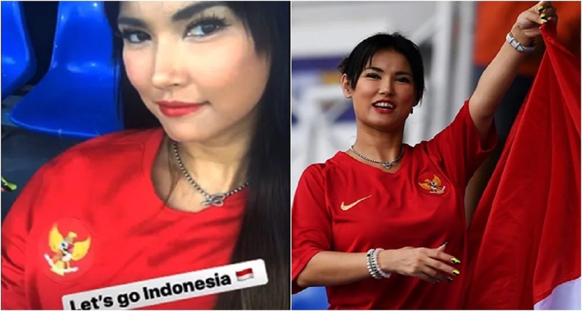 Miyabi Dukung TImnas Indonesia